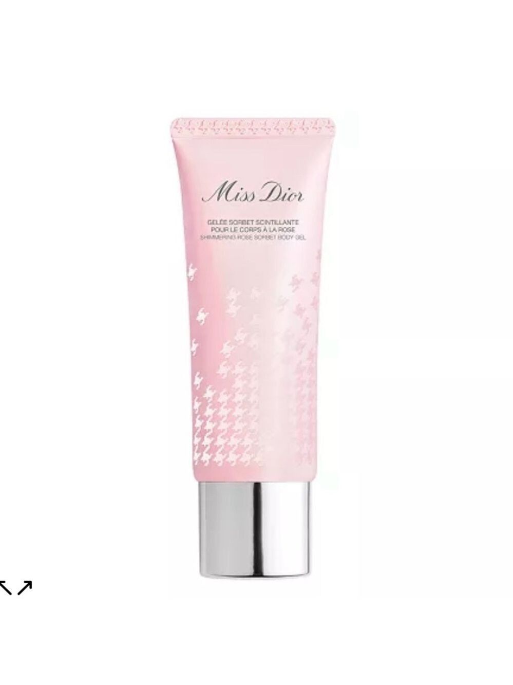 Miss Dior Shimmering Rose Sorbet Body Gel, 2.5 floz New
